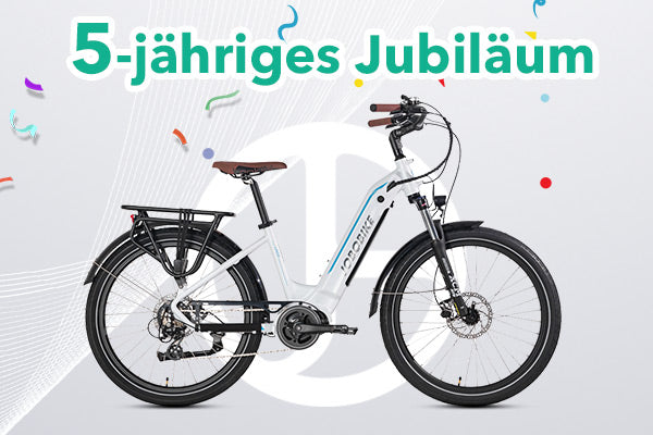 Wir feiern 5 Jahre JOBOBIKE – eine Reise des Wachstums und der Innovation