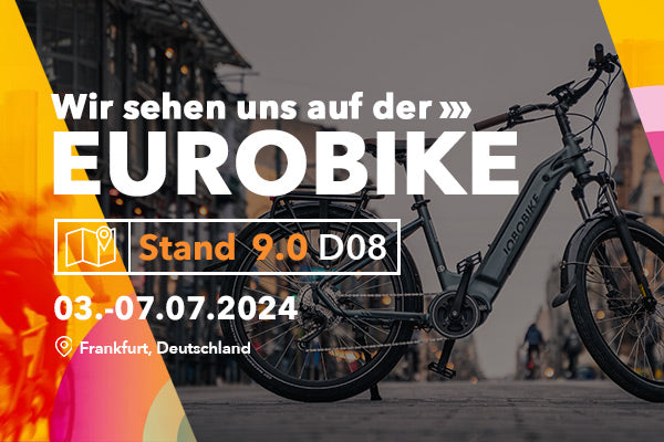 Besuchen Sie JOBOBIKE auf der EUROBIKE 2024 in Frankfurt