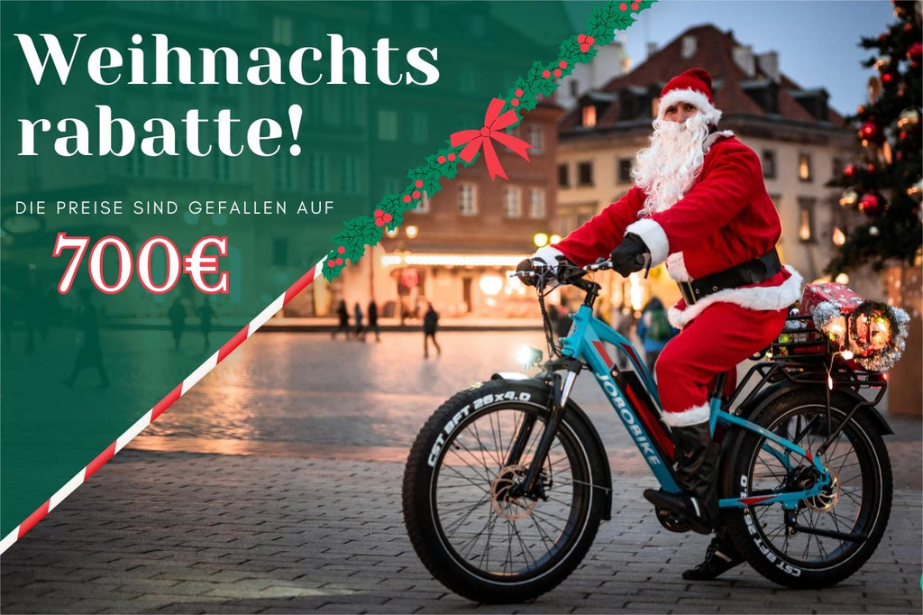 Weihnachten! Wie ein E-Biker die Feiertage verbringt