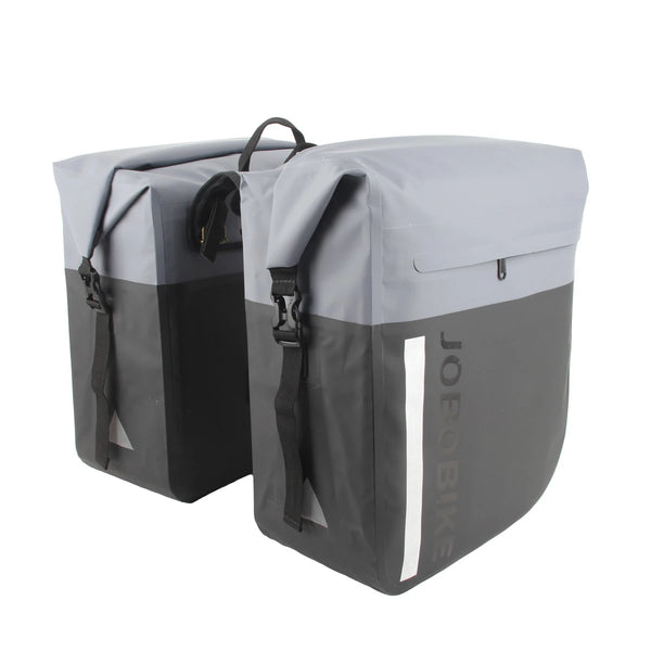fahrradtasche faltbar JOBOBIKE Doppelte Fahrrad-Gepäcktasche – Cab Color:Orchid für Simpel Elektrovelo Bosch