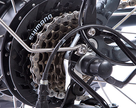 jobobike sam- leichtes ebike - Shimano 7 Gang