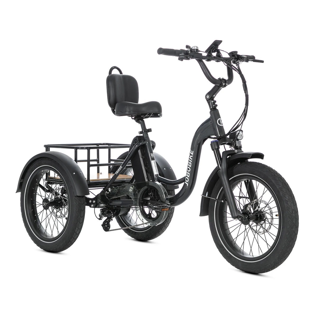 jobobike Elektro Lastenfahrrad Triker schwarz