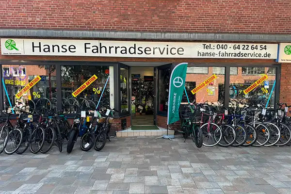 JOBOBIKE Probefahrt & Service in Hamburg – Besuchen Sie unseren Partner Hanse Fahrradservice