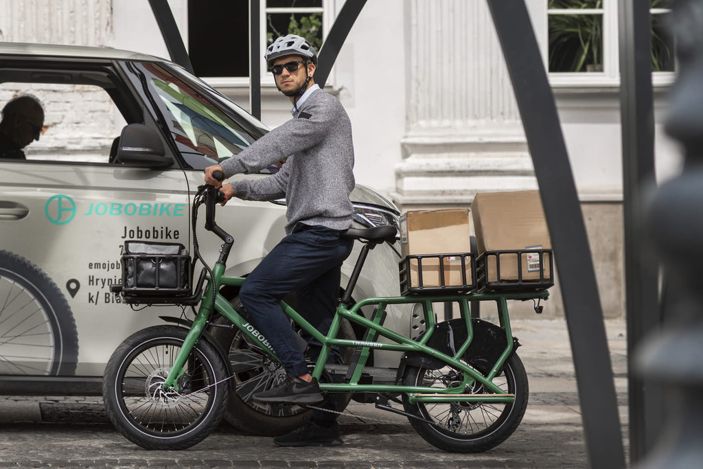 JOBOBIKE Transer Zubehör sind heringekommen