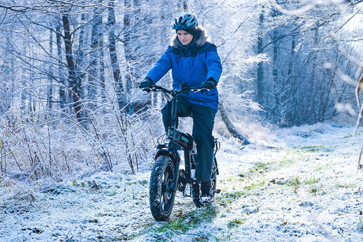 Essentiell für das Fahren im Schnee: So wählen Sie die richtigen E-Bike-Reifen aus