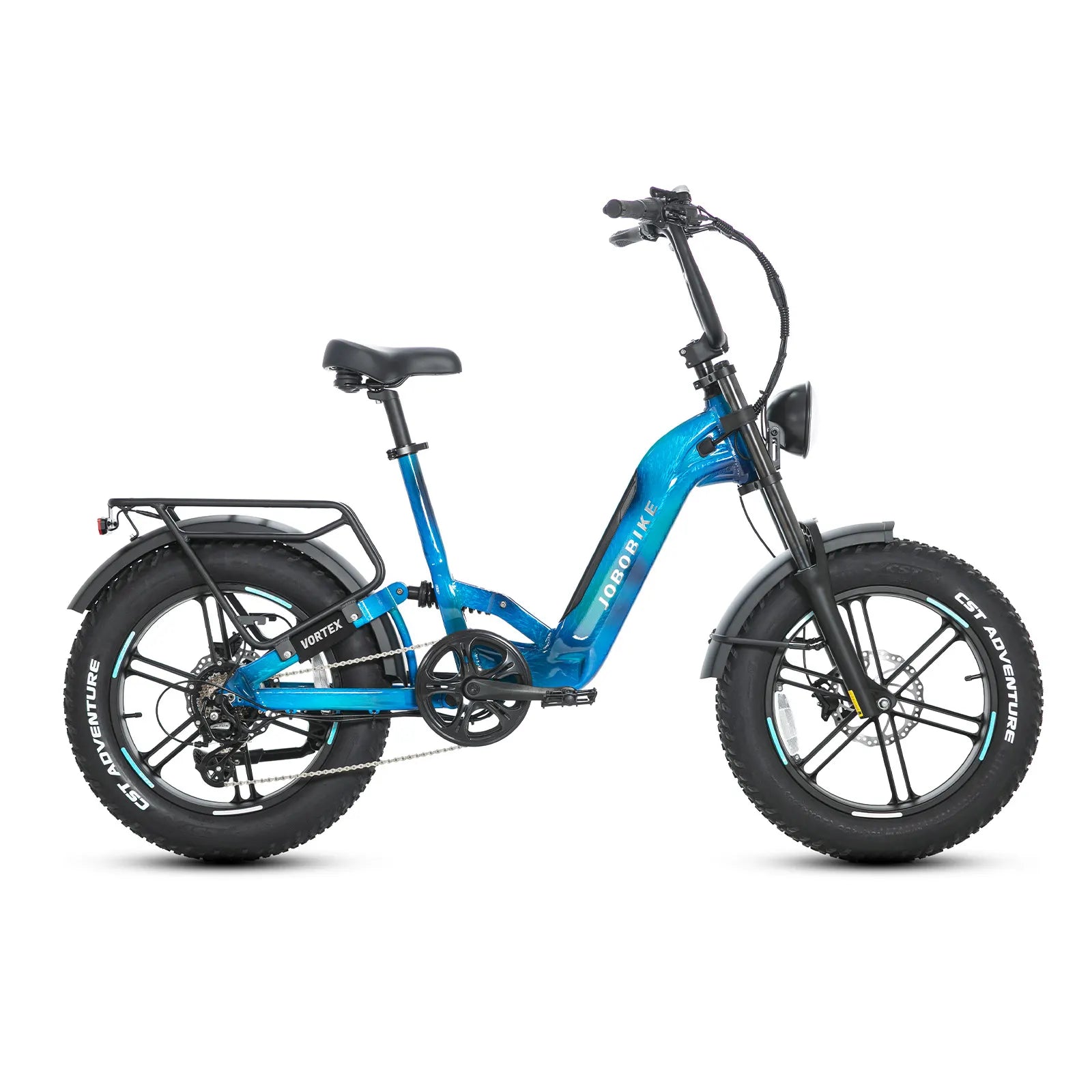 vortex herrenfahrrad E-Bike Fat Tire mit Vollfederung kaufen – 150 km Reichweite – Jobobike Vortex – jobobike.de