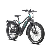 JOBOBIKE fatbike e-bike Robin pro black blue