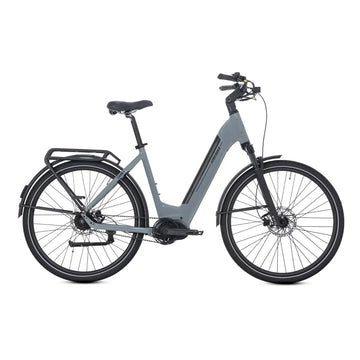 E-Bike mit Tiefeinstieg und Mittelmotor für die Stadt
