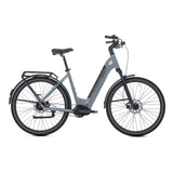 Luxe 2 City E-Bike in silver-grey mit wartungsarmem Riemenantrieb