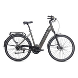 Luxe – black olive City-E-Bike mit wartungsarmem Riemenantrieb