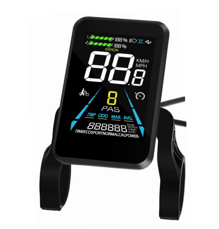 e bike display 36v Display Elektrofahrrad, E Bike Display 36v/48v