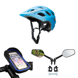 jobobike-ebike-zubehor-set-fahrradspiegel-handyhalter-helm