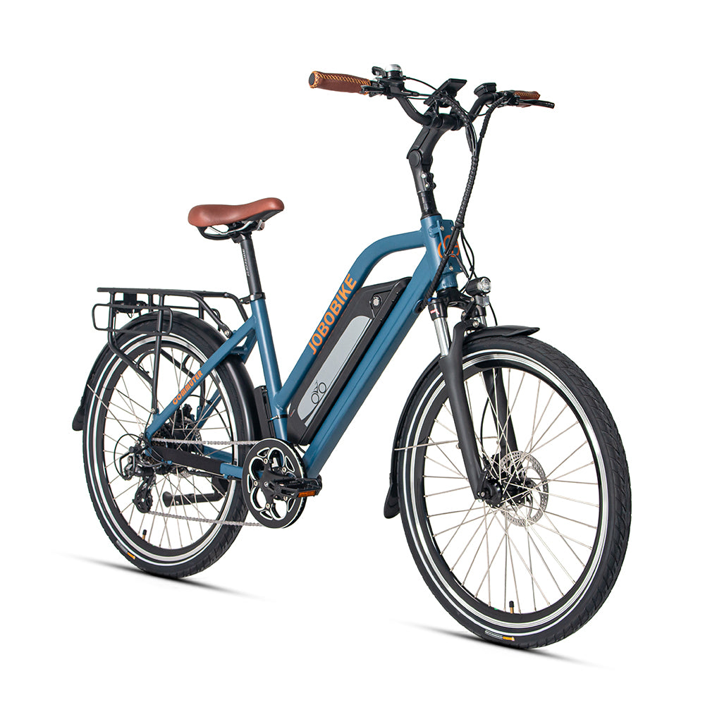 JOBOBIKE-Commuter-Citybike-Blau